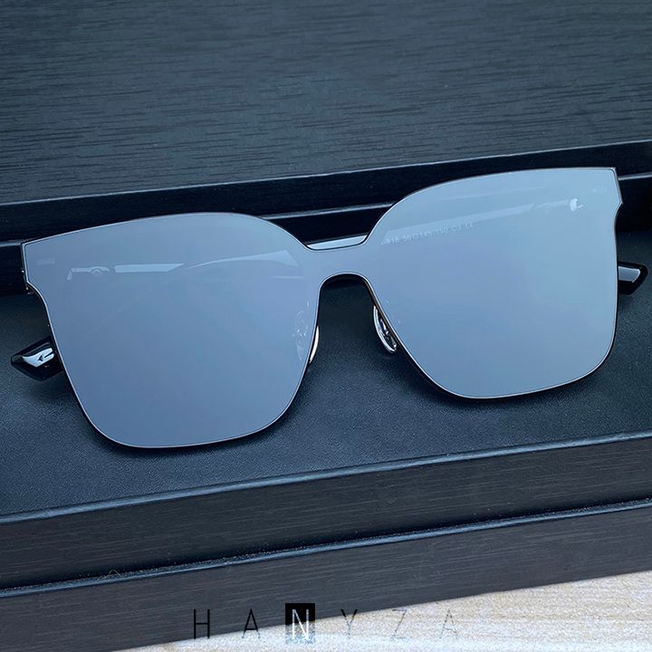 Kính râm cao cấp nam nữ khung titan T1818