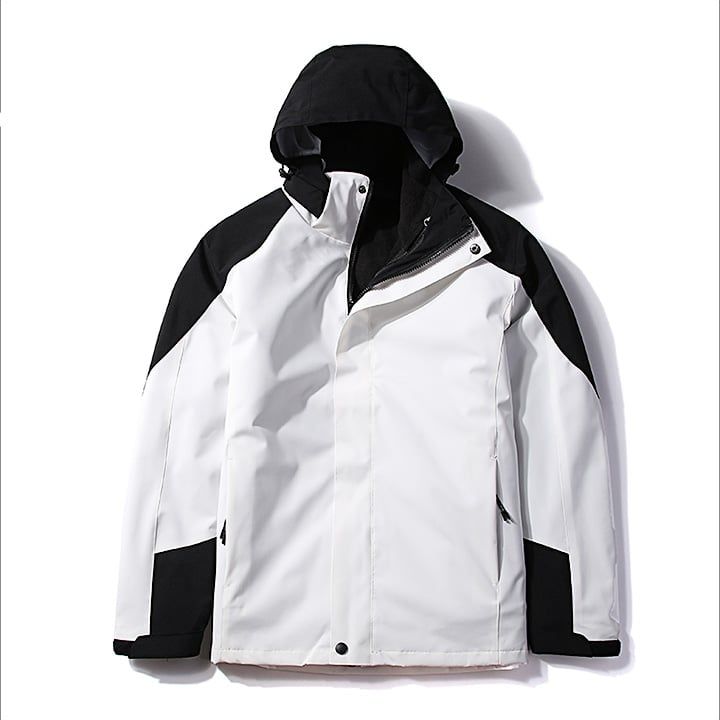 Áo khoác gió nam nữ kèm áo lông cừu 2 trong 1