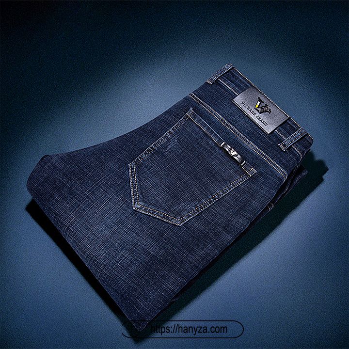 Quần jean nam ống đứng co giãn Laishebert 5615