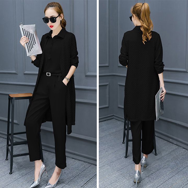 Bộ 3 mảnh nữ công sở thanh lịch