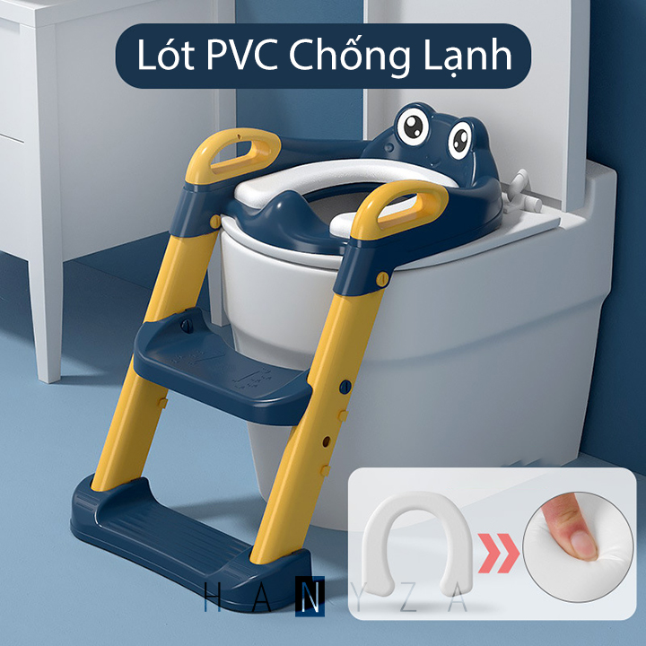 Thang hỗ trợ cho bé tập đi vệ sinh cho bé từ 1-7 tuổi