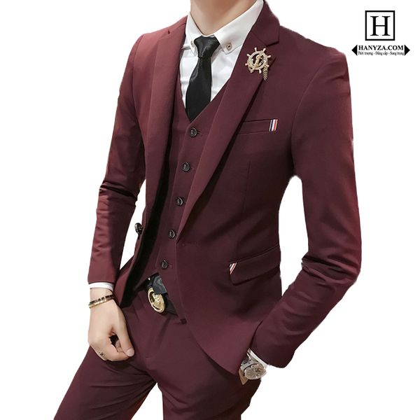 Bộ Vest nam 3 mảnh lịch lãm