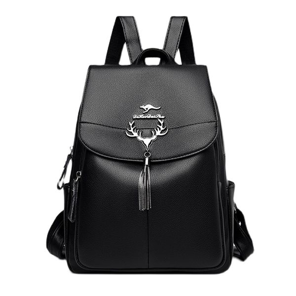 Balo nữ da bò phong cách Âu Mỹ HXK-1219