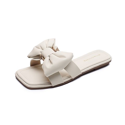 Dép nữ đế bệt quai nơ thời trang SS323-2