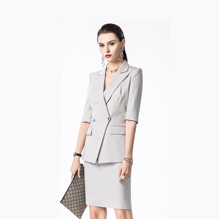 [R&N] Bộ vest nữ cao cấp tay lỡ RUINUO-X21180