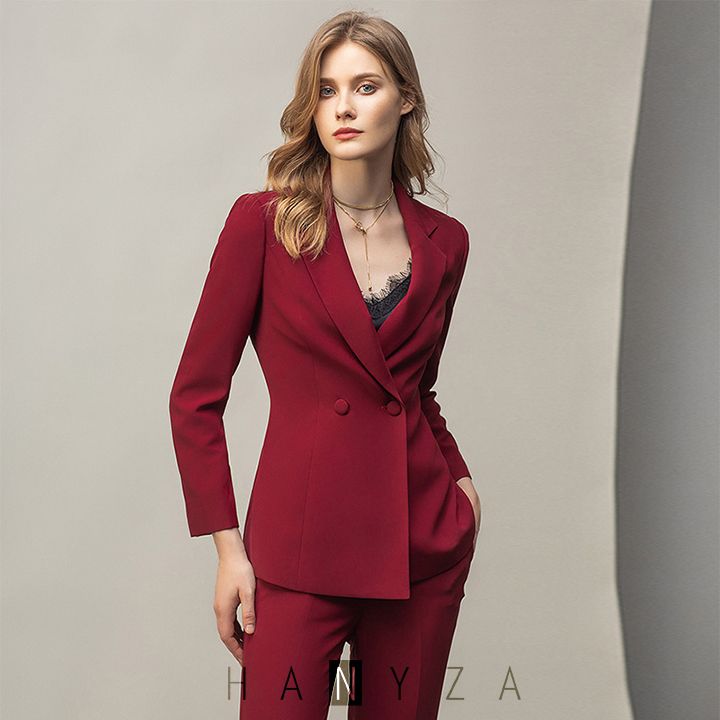 Bộ vest nữ công sở cao cấp Hanyza IWY C11357