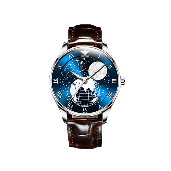 Đồng hồ cơ Tourbillon Moonphase bầu trời đầy sao