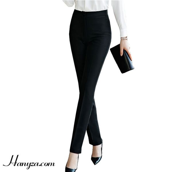 Quần âu nữ ống đứng dáng dài thanh lịch