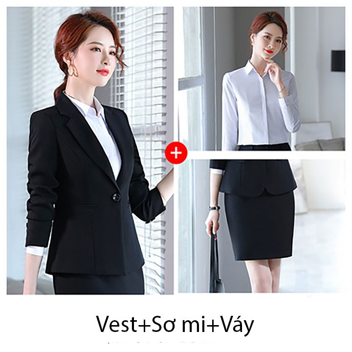 Áo vest nữ 2 khuy cài HANB-X3169