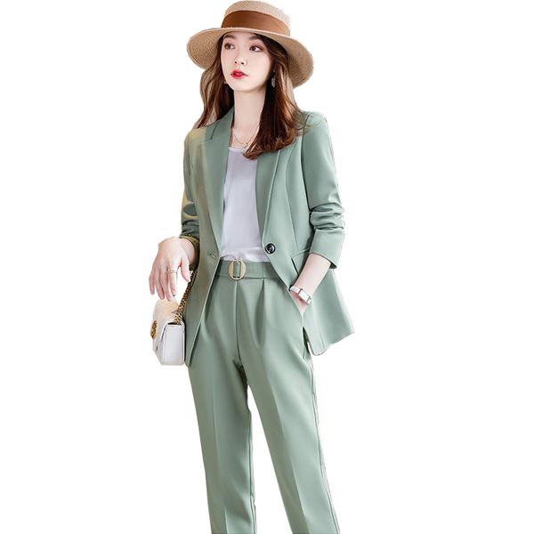 Bộ vest công sở nữ phong cách Pháp thanh lịch HANB-V424