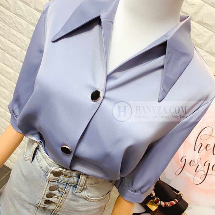 22 những mẫu áo sơ mi lụa đẹp mà các nàng không thể bỏ qua