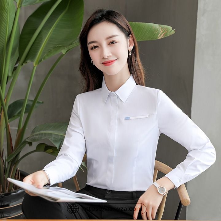 Đồng Phục Công Sở  Áo Sơ Mi Nữ 06  Công Ty Cổ Phần May Sài Gòn 3Công Ty  May Đồng Phục Lớn Nhất Việt Nam Công Ty Cổ Phần May
