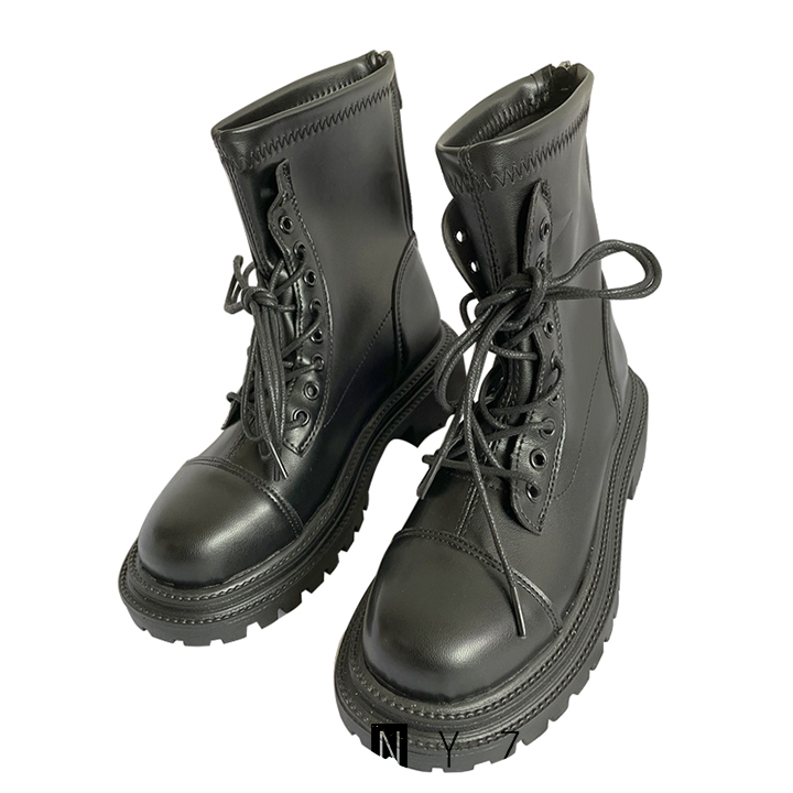 Boot nữ thấp cổ đế 5cm phong cách Anh Quốc