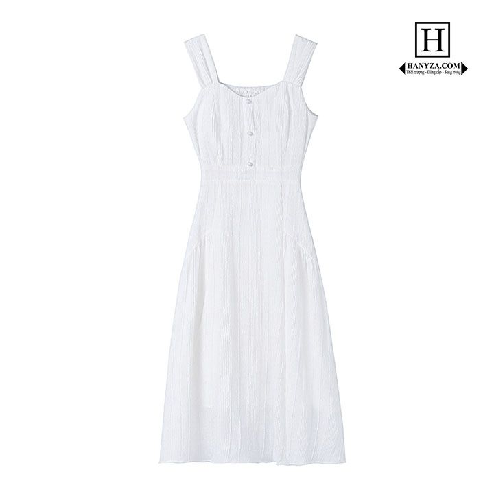 Váy dài nữ eo thon mỏng nhẹ Arlene