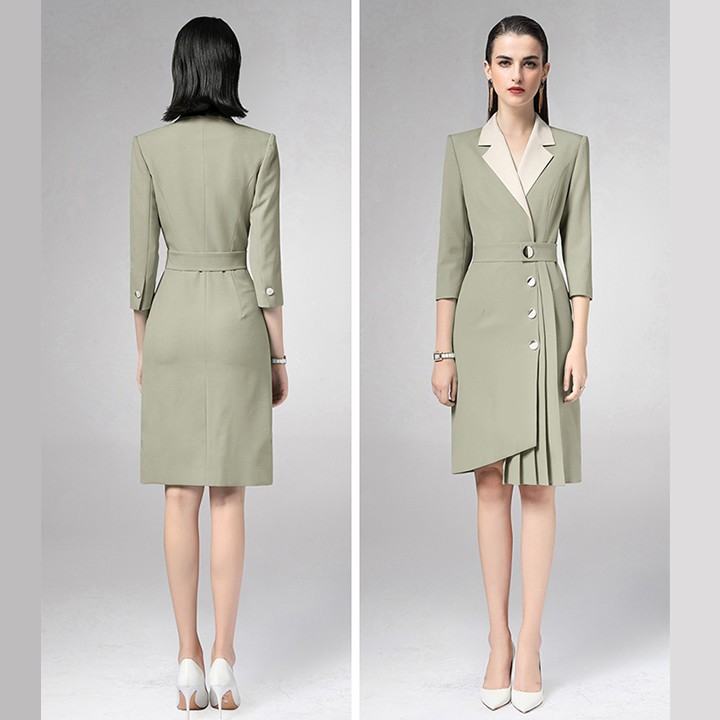 Mua ĐẦM LỤA CỔ VEST VẠT CHÉO tại Shop Thảo Vương  Tiki