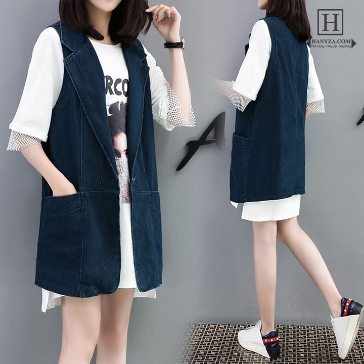 Áo vest dài tay vạt chéo khuy biến kiểu Helio  My Way Fashion  Thời  trang thiết kế cao cấp