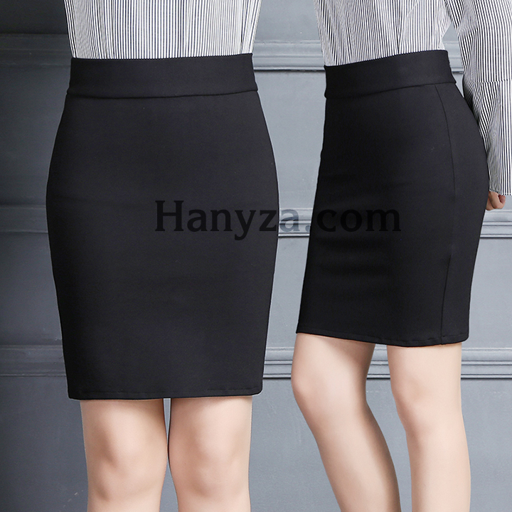Váy nữ công sở eo cao B-009