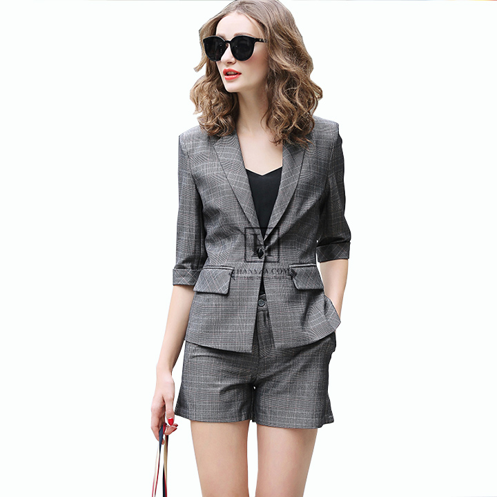 Bộ Vest nữ tay lỡ + quần short
