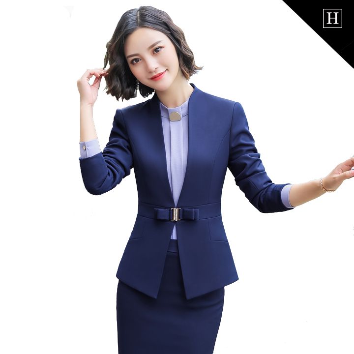 Áo vest nữ công sở eo đai nơ