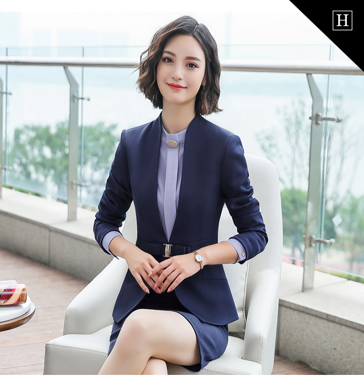 Áo vest nữ công sở eo đai nơ