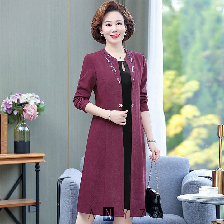 TOP mẫu váy đầm dự tiệc tuổi trung niên sang trọng cho quý cô tại tphcm