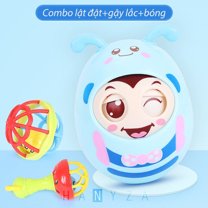 Combo lật đật hình ong dễ thương