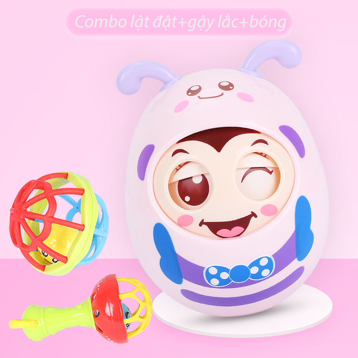 Combo lật đật hình ong dễ thương