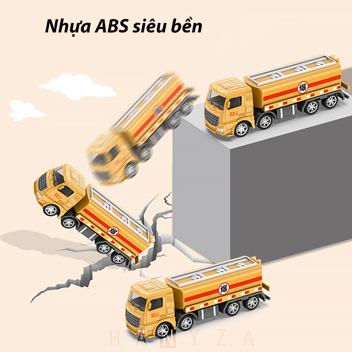 Sàn xe đồ chơi cho bé mô phỏng công trình xây dựng