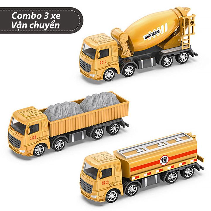 Sàn xe đồ chơi cho bé mô phỏng công trình xây dựng