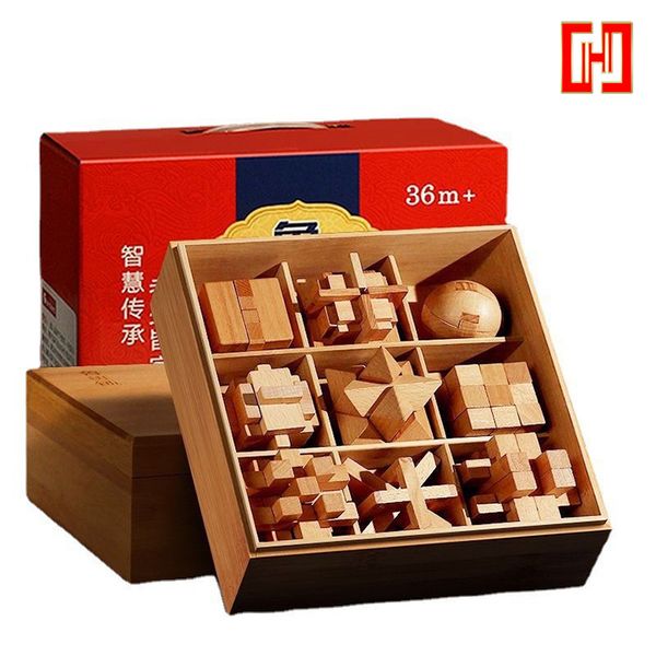 Bộ lắp ghép giáo dục gỗ sồi QZM-1986