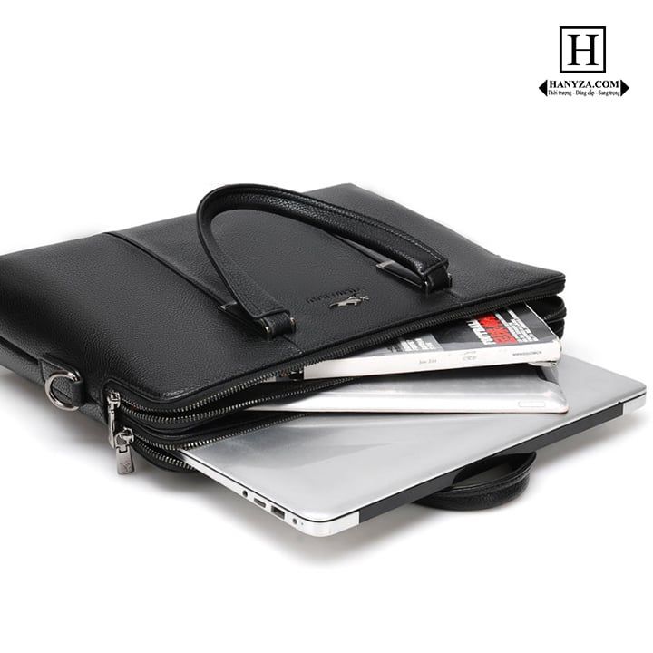 Cặp xách da nam doanh nhân Yili Kangaroo 6826