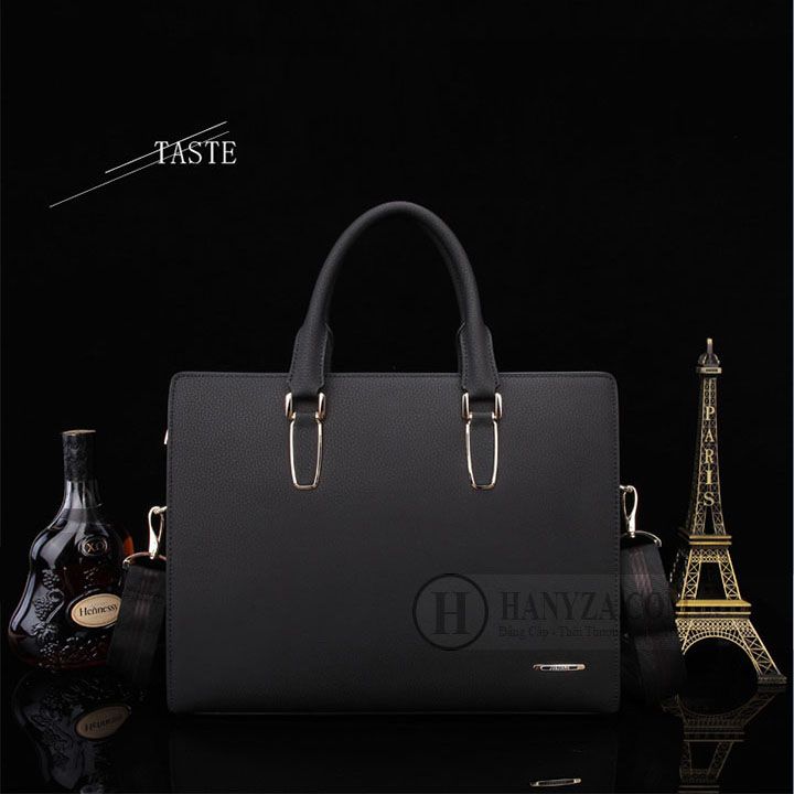 Cặp xách da nam JUE JIANG phong cách thời thượng