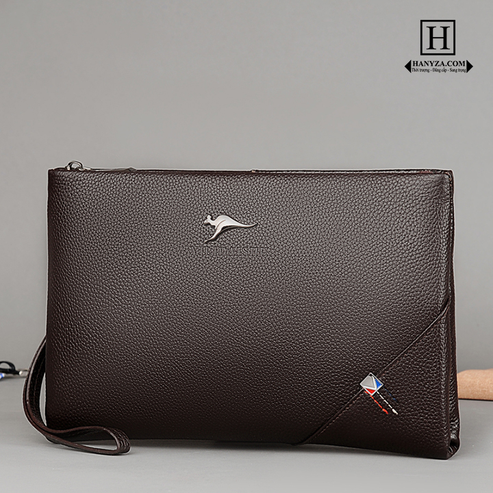 Clutch cầm tay da nam YiliDaishu phong cách doanh nhân