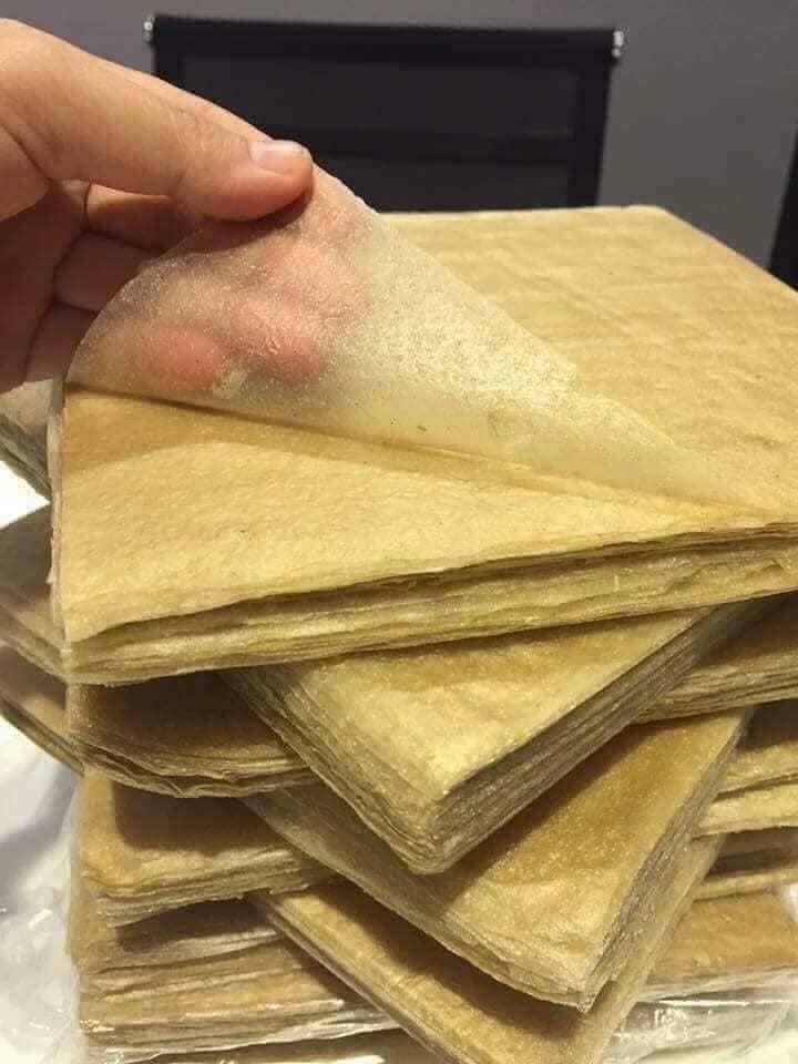 banh da nem ha tinh vo ram