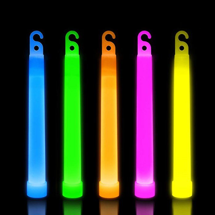  Light stick 6'' mixed colors 