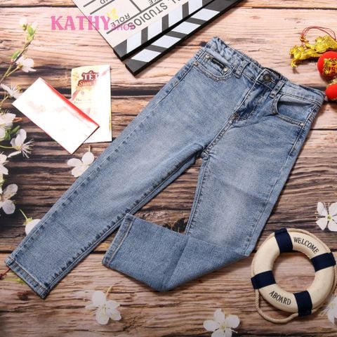 Quần jeans dài xanh cực chất