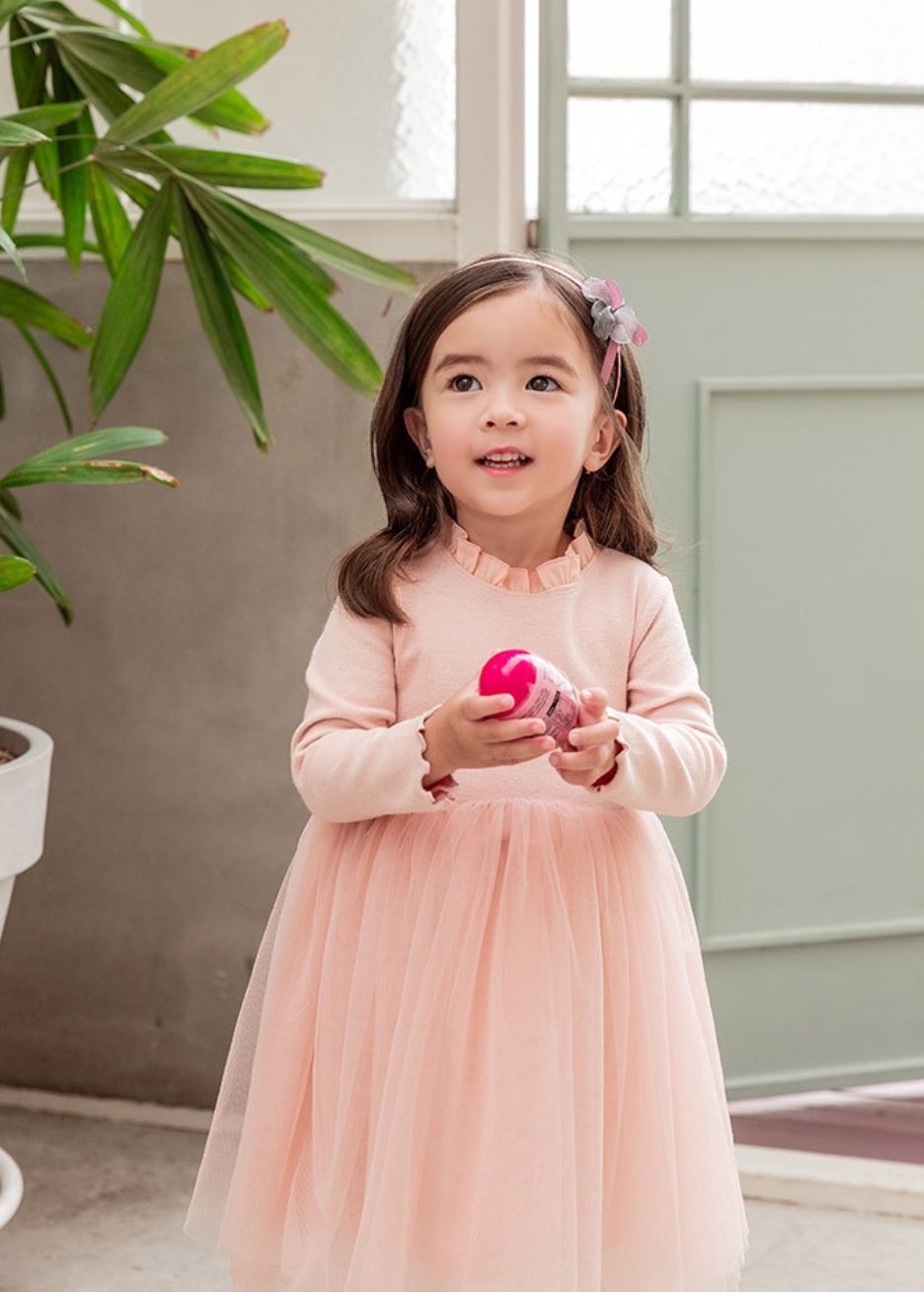PAPA Váy Hàn Quốc Chất Lượng Cao Thời Trang Trẻ Em Cho Trẻ Em Quần Áo