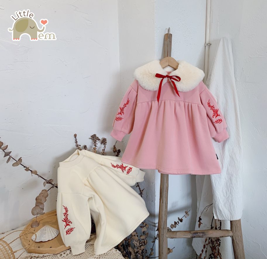 Mua Online Set bộ áo thun và quần giả váy kaki cho bé gái đi chơi dự tiệc  phong cách Hàn Quốc từ 1338kg BBG002  Khuyến mãi giá rẻ 260000 đ