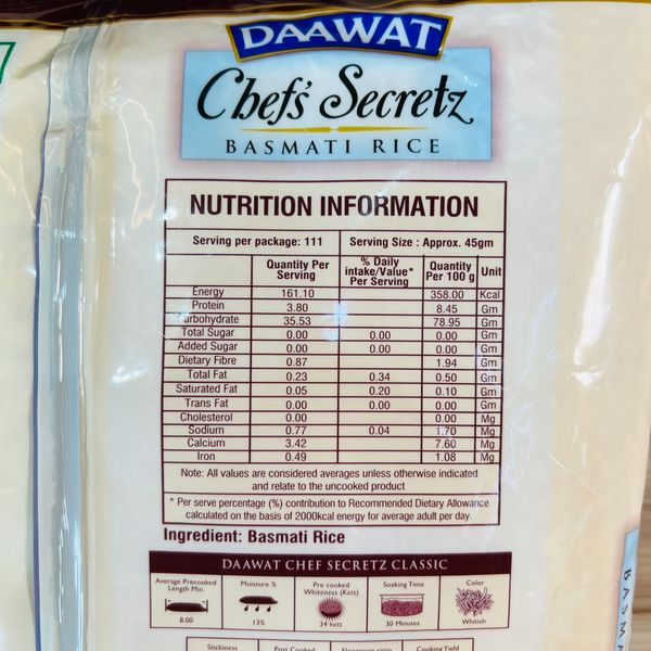 gao-hat-dai-an-do-daawat-chef-s-secrets-basmati-rice-phu-hop-nguoi-tieu-duong-an-kieng-5kg