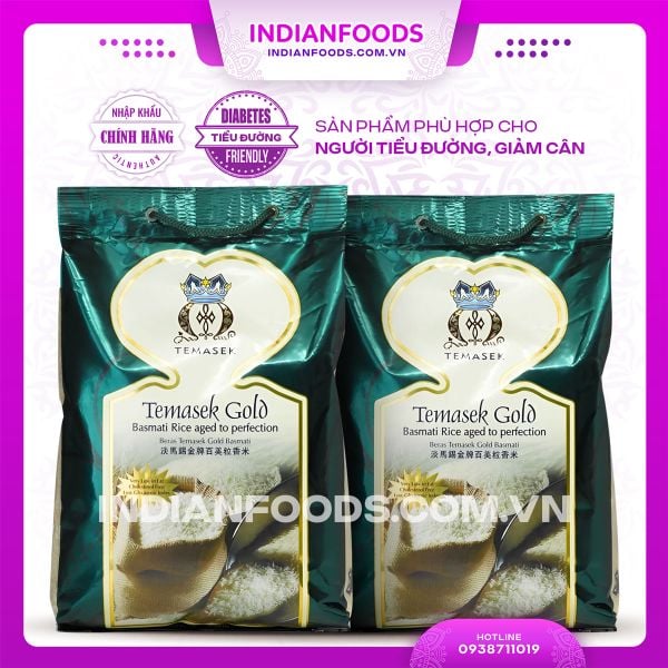 Gạo TEMASEK Low GI Basmati