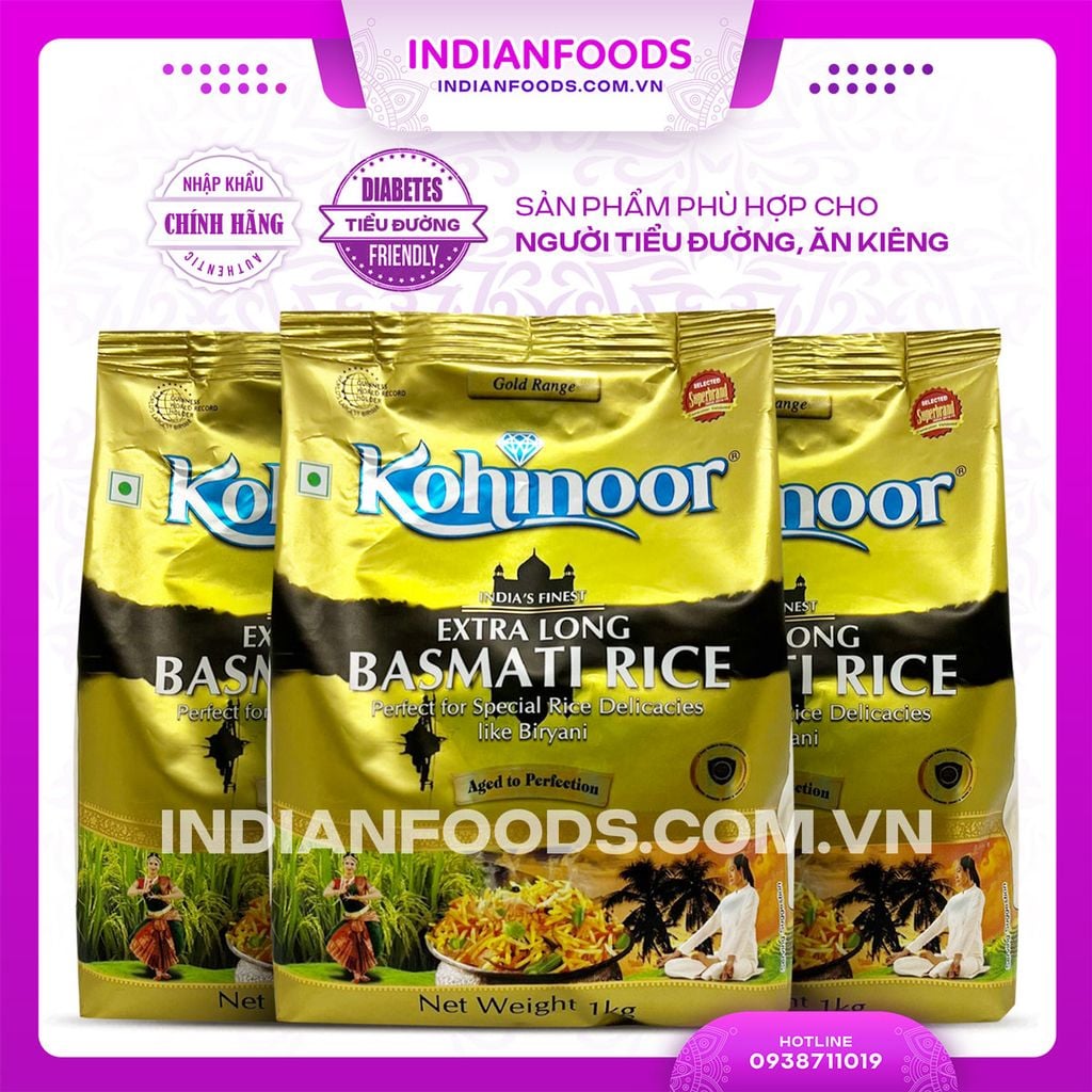 gao-hat-dai-basmati-an-do-kohinoor-basmati-extra-long-rice-phu-hop-nguoi-tieu-duong-giam-can-1kg