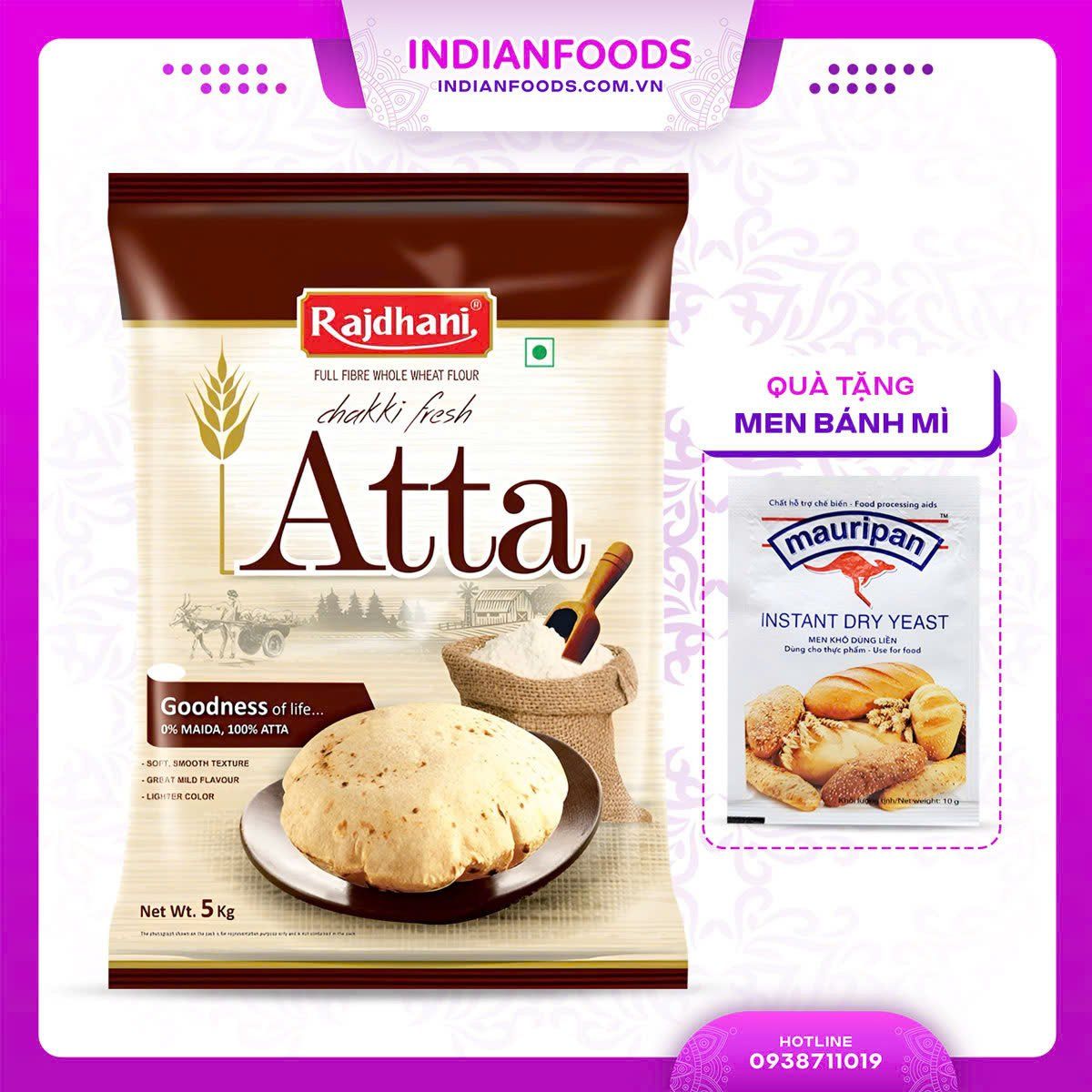 bot-mi-nguyen-cam-an-do-rajdhani-whole-wheat-flour-chakki-atta-5kg