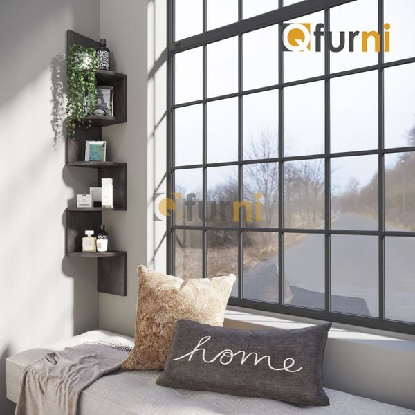  Bộ kệ góc treo tường 5 tầng KG05 