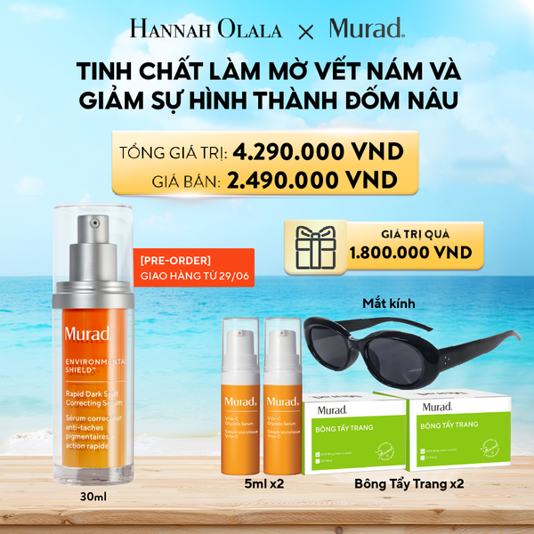  A503_DEAL 1: [PREORDER_GIAO TỪ 29/06]TINH CHẤT LÀM MỜ VẾT NÁM VÀ GIẢM SỰ HÌNH THÀNH ĐỐM NÂU 30ML 