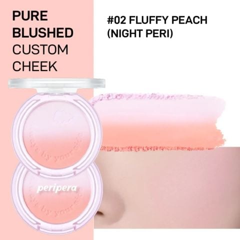  DEAL 1: [DUY NHẤT 28.6] MÁ HỒNG PERIPERA PURE BLUSHED SUNSHINE CHEEK 4.2G 