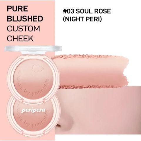  DEAL 1: [DUY NHẤT 28.6] MÁ HỒNG PERIPERA PURE BLUSHED SUNSHINE CHEEK 4.2G 