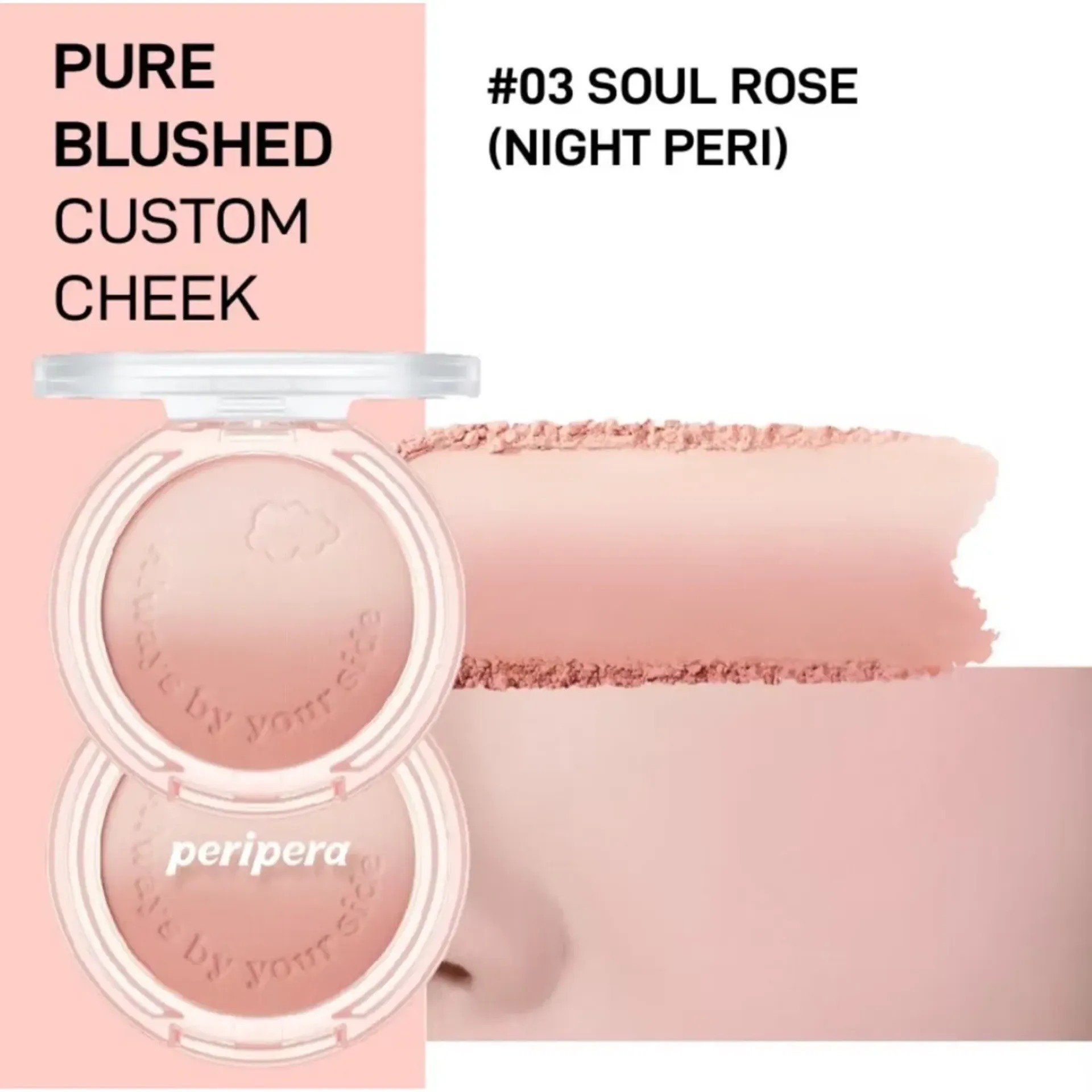  DEAL 1: [DUY NHẤT 28.6] MÁ HỒNG PERIPERA PURE BLUSHED SUNSHINE CHEEK 4.2G 
