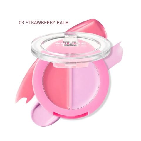  C21_DEAL 5: [DUY NHẤT 28.6] SON MÔI & MÁ HỒNG AMUSE MỊN LÌ THUẦN CHAY LIP & CHEEK MUA 1 TẶNG 1 