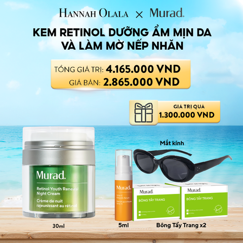 A515_DEAL 7: KEM RETINOL DƯỠNG ẨM MỊN DA VÀ LÀM MỜ NẾP NHĂN 