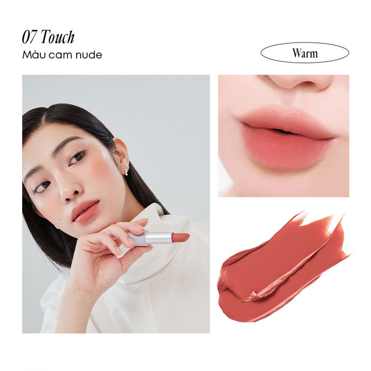  C66_DEAL 4: [DUY NHẤT 28.6] SON THỎI FRESHIAN THUẦN CHAY MỊN MÔI SENSUAL VEGAN LIPSTICK BLUR 3.3G MUA 1 TẶNG 2 